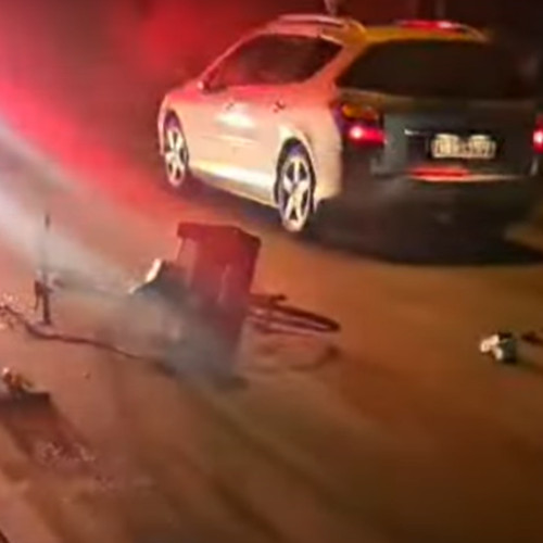 Accident rutier pe strada Fabricii din Turda