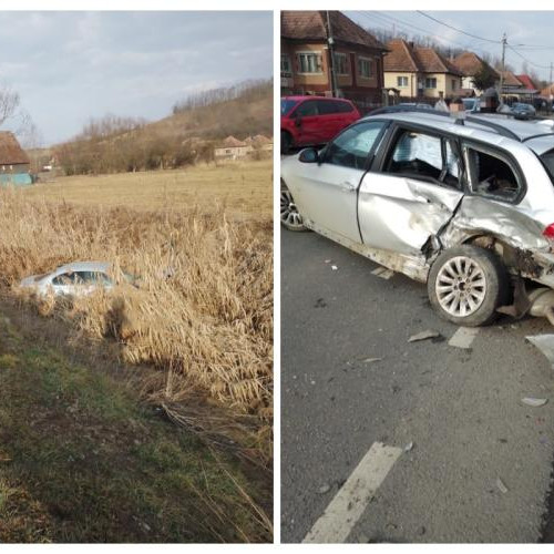 Accident grav în localitatea Sânpaul, județul Cluj