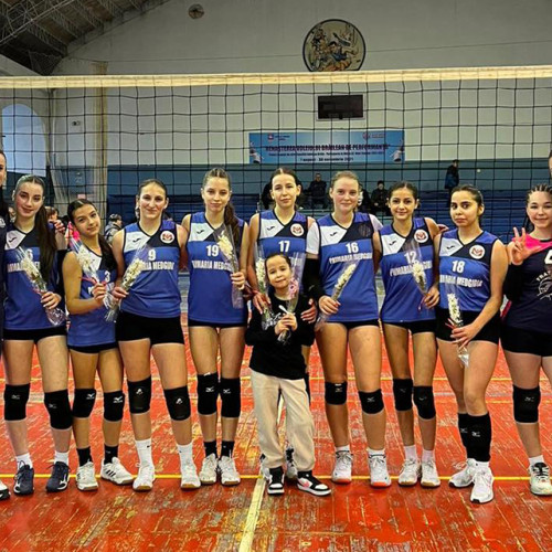 CS Medgidia, performanță remarcabilă la Turneul de Volei din Brăila
