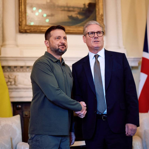 Starmer și Zelenski se întâlnesc la Downing Street