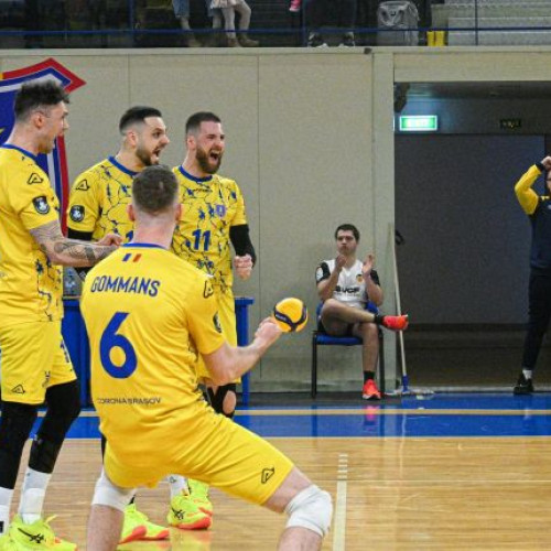 CSM Corona Brașov învinge CS Rapid București în playoff-ul Diviziei A1