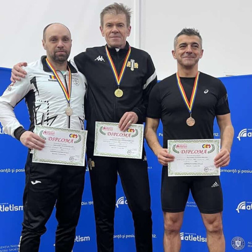 Atleți din județul Alba strălucesc la Campionatul Național de Sală Masters