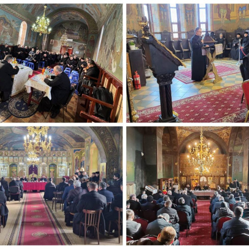 Preoții din Arhiepiscopia Târgoviștei discută importanța spațiului virtual în misiunea pastorală