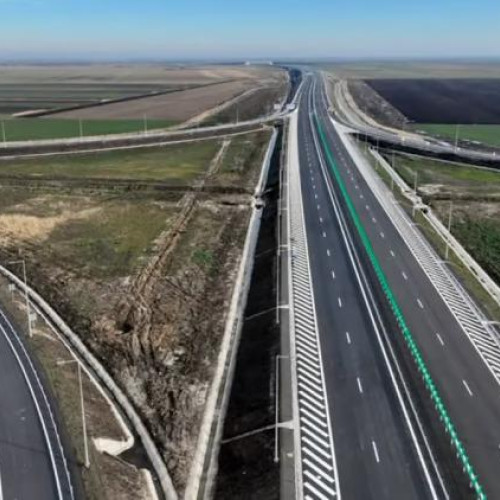 Lucrările la autostrada A1 avansează rapid