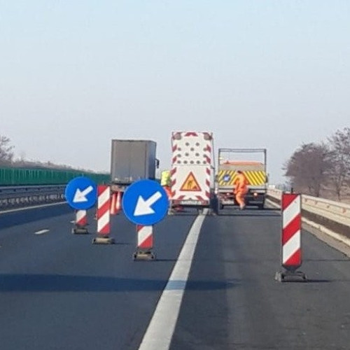 Restricții de circulație pe Autostrada Arad-Timișoara