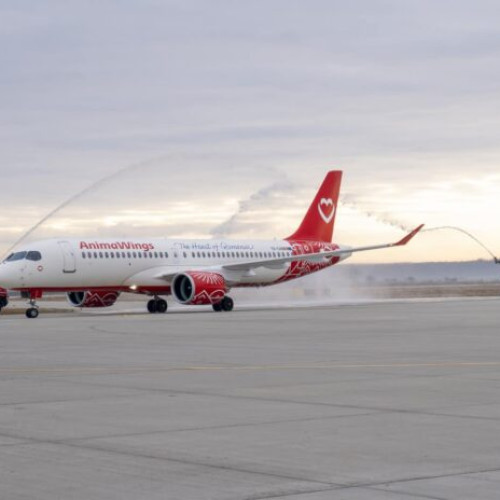 AnimaWings începe zborurile către Paris, Oradea și Iași