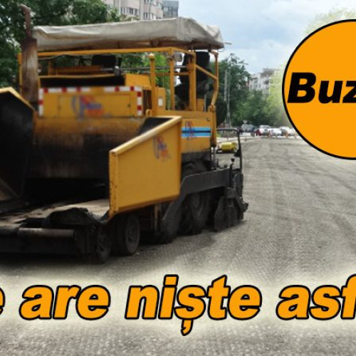 Urgență la asfaltarea străzii Al. Marghiloman din Buzău