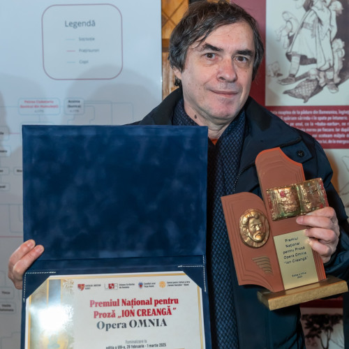 Mircea Cărtărescu, laureat al Premiului Național pentru proză "Ion Creangă"