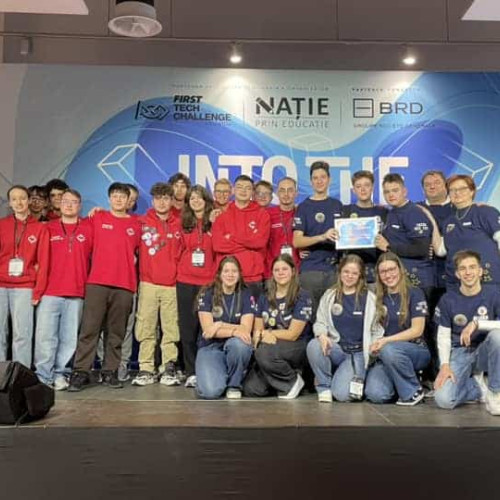 Echipa Rubix de la Colegiul Național "I.M. Clain" din Blaj, succes remarcabil la competiția de robotică