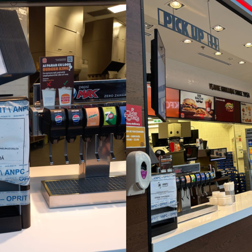 Descoperirile făcute de ANPC în legătură cu gheața utilizată de Burger King