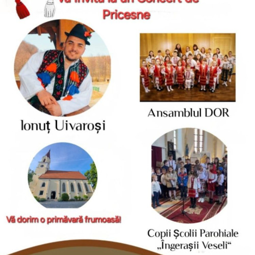 Concert de pricesne în Austria, cu Ionuț Uivarosi