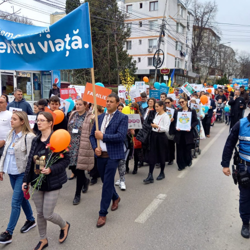 Marsul pentru viață va avea loc în cinci localități din județul Botoșani