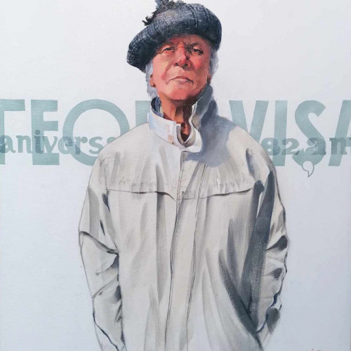 Expozitia "Rapsodii de primavara" a pictorului Teodor Visan