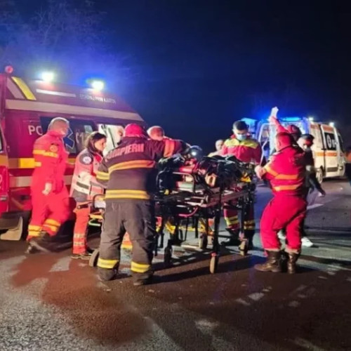 Accident grav provocat de un șofer băut, reținut de poliție