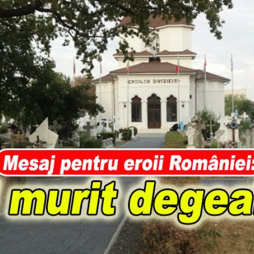 Opinii controversate despre eroii români la Cimitirul Eroilor din Buzău