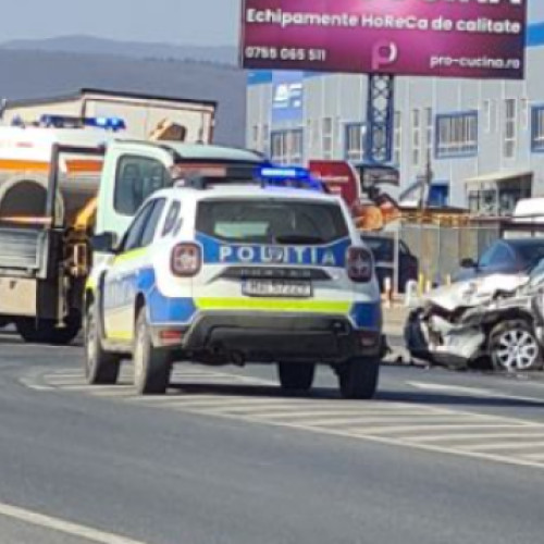 Accident rutier în comuna Gilău