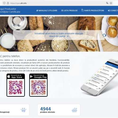 Creștere semnificativă a producătorilor și produselor în aplicația CPAC