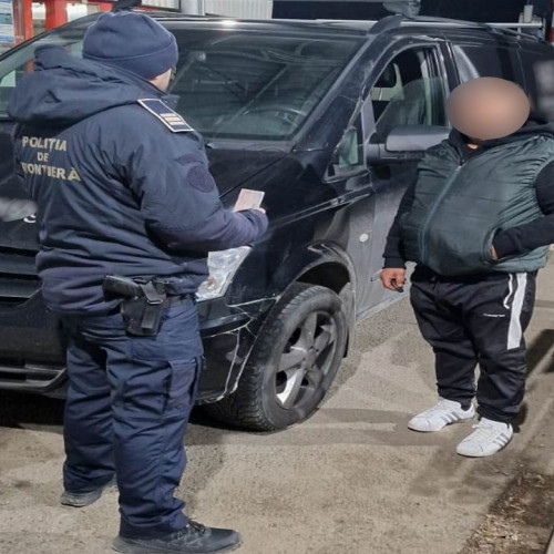 Cetățean din R. Moldova reținut la frontieră cu un autovehicul radiat