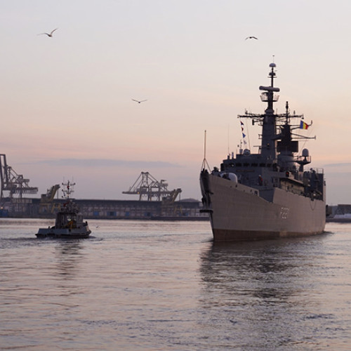 Proiectul unui nou cheu militar în portul Constanța