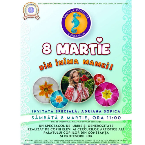 Spectacol de iubire dedicat mamelor la Palatul Copiilor Constanța