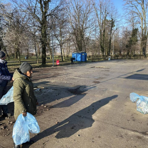 Curățenia de primăvară a început la Bucsani