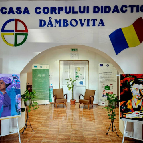 Casa Corpului Didactic Dâmbovița transformă luna martie într-o galerie de artă