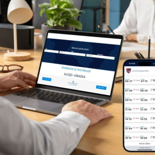 Consiliul Județean Bihor lansează o platformă online pentru transportul public