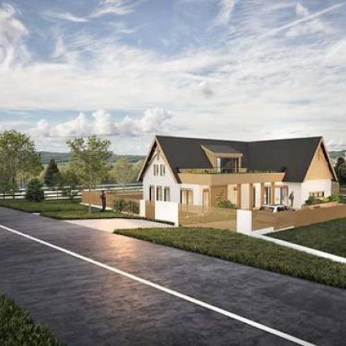 O locuință din Caianu-Vama, apreciată pentru designul său armonios