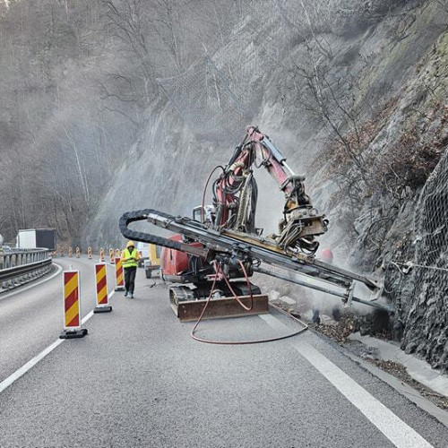 Circulația restricționată pe DN 7 - Valea Oltului