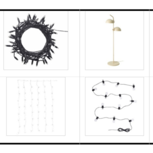 IKEA recheamă ghirlande luminoase și lampi cu LED-uri din cauza unui defect de siguranță