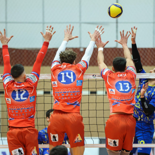 Disputa aprinsă în sferturile de finală ale campionatului de volei masculin