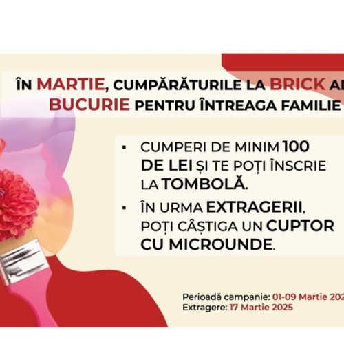 Brick Romania lansează o campanie de recompensare a clienților