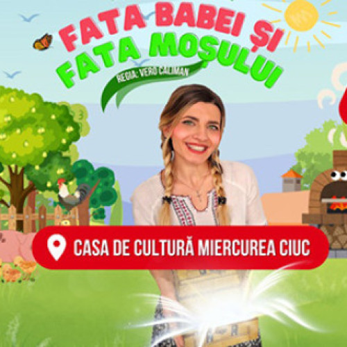 Trupa de Teatru Qfeel prezintă "Fata babei și fata moșului" la Miercurea-Ciuc