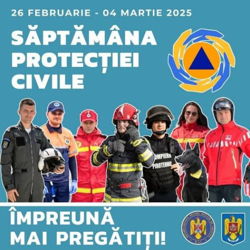 Activități dedicate împlinirii a 92 de ani de Protecție Civilă în România