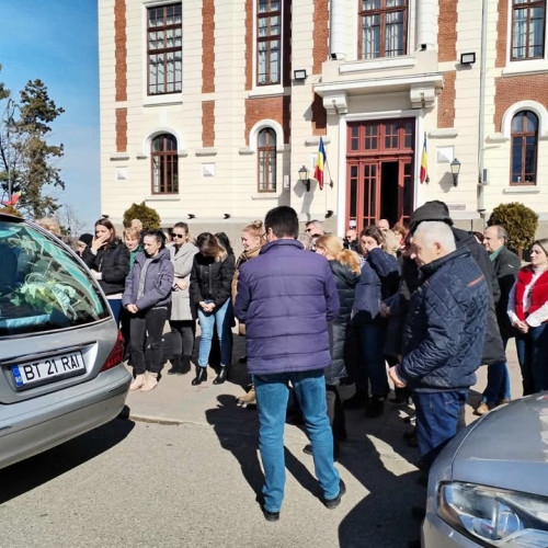 Momente de rămas bun la Primăria Dorohoi