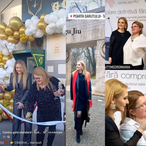 Ionela Danciu, antreprenoare din Gorj, deschide un nou salon în Craiova