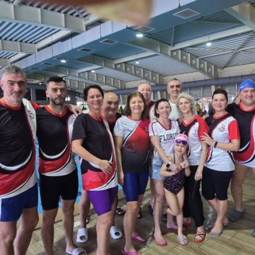 Galatiul sărbătorește succesul veteranilor la competițiile de înot și atletism