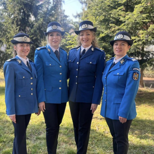 Jandarmeria Maramureș celebrează femeile din echipă cu ocazia lunii martie