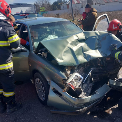Accident rutier pe Drumul Județean 157, în apropiere de Piatra-Neamț