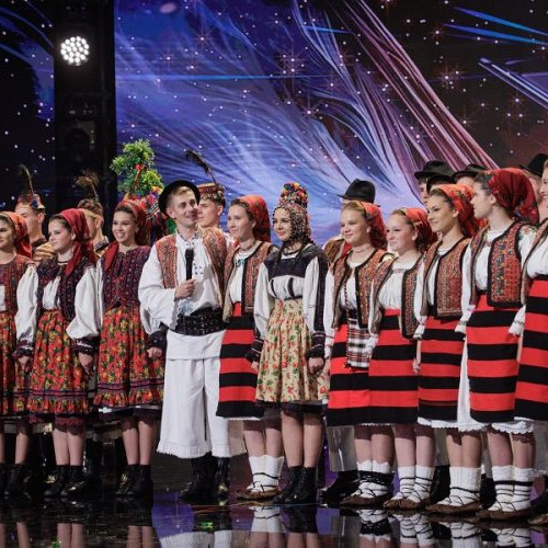 Ansamblul Folcloric Cercanelul din Borșa, pe scena "Românii au talent"