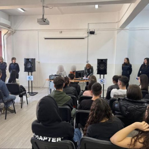 Activitate de prevenire a consumului de droguri la Colegiul Tehnic "Ion Mincu" din Focșani