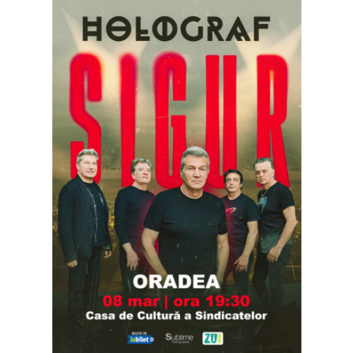 Trupa &quot;Holograf&quot; susține un concert la Oradea