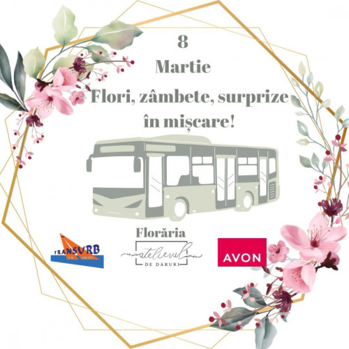 Oferte speciale de Ziua Internațională a Femeii la transportul public din oraș