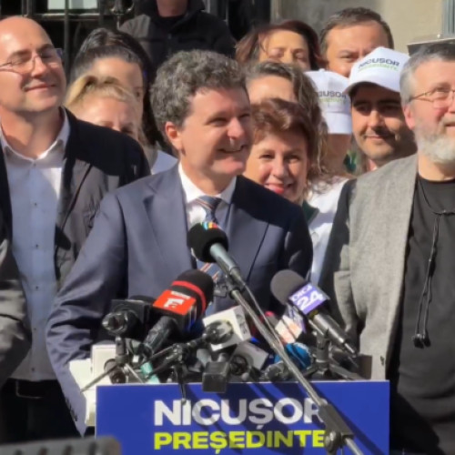 Nicușor Dan își depune candidatura pentru alegerile prezidențiale