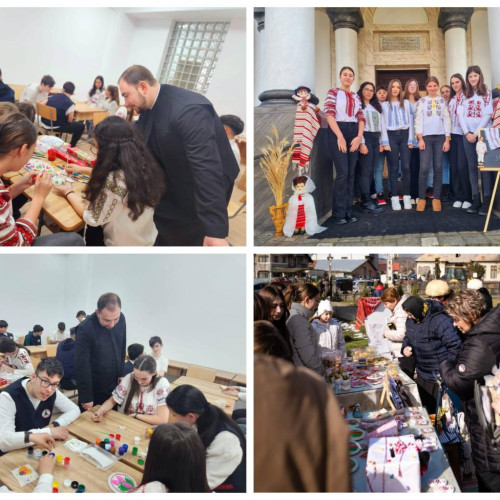 Târg de Mărțișor la Parohia Vulcana Pandele