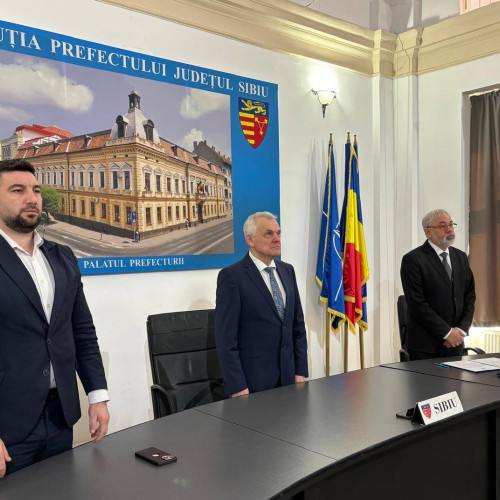 Noul subprefect al județului Sibiu a depus jurământul
