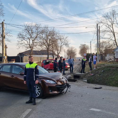 Accident rutier în Botoșani: o femeie rănită