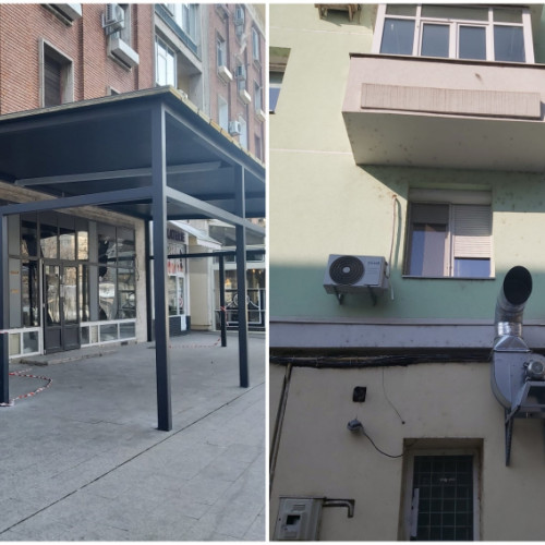 O familie din Galați se confruntă cu o situație dificilă din cauza lucrărilor la parterul blocului