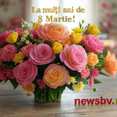 Ziua Internațională a Femeii este sărbătorită pe 8 Martie