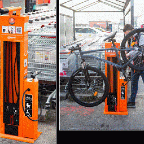 Ceetrus investește 35.000 de euro în stații de reparare a bicicletelor